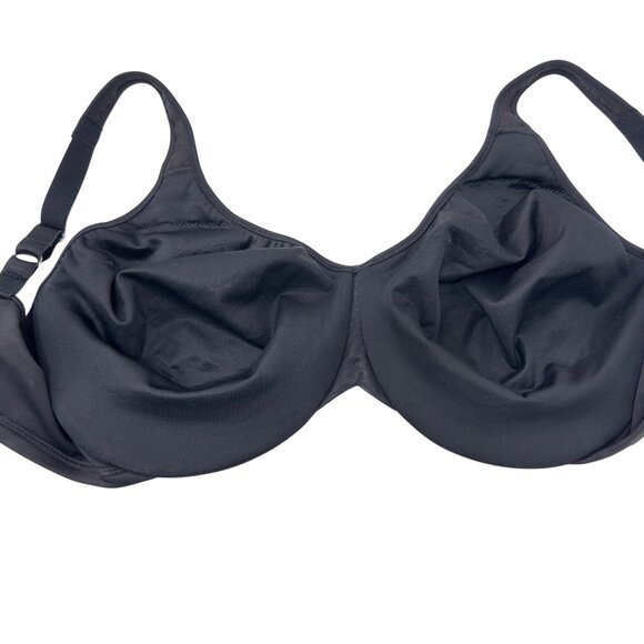 Bali Black Women SZ 36DDD Full Coverage Underwire Minimizer Bra - Picture 7 of 7
